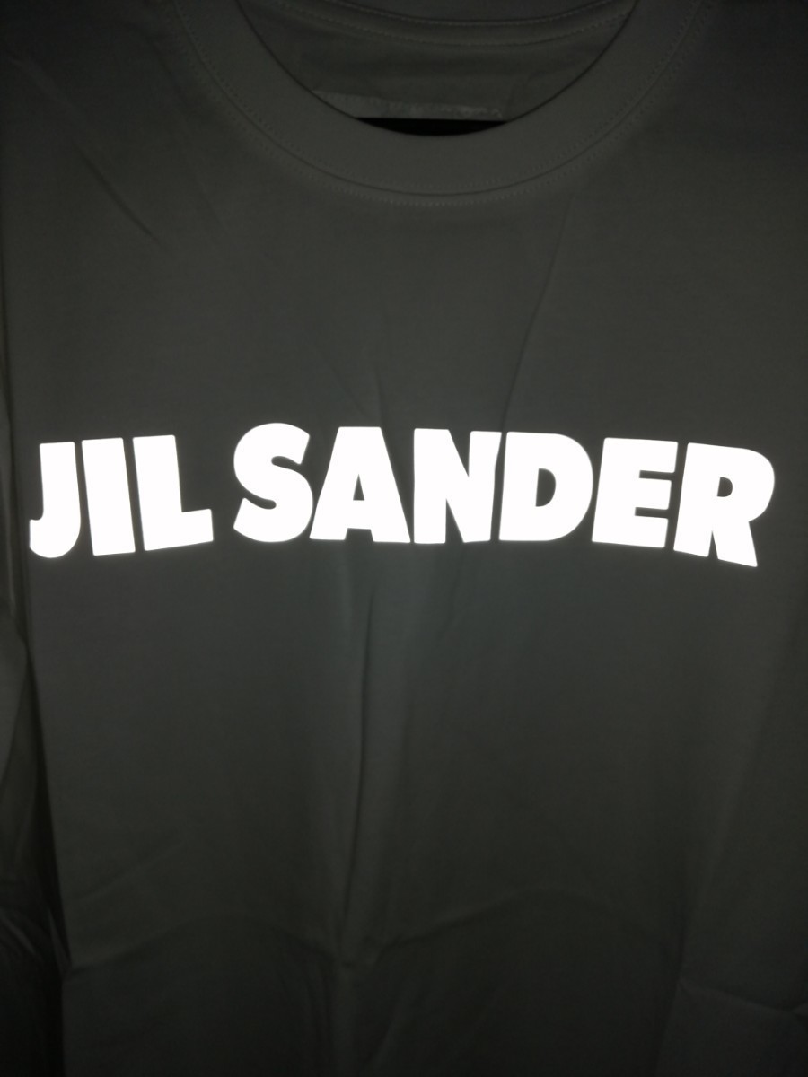 ☆新品未使用☆JIL SANDER ジルサンダー フロントロゴ リフレクターT 
