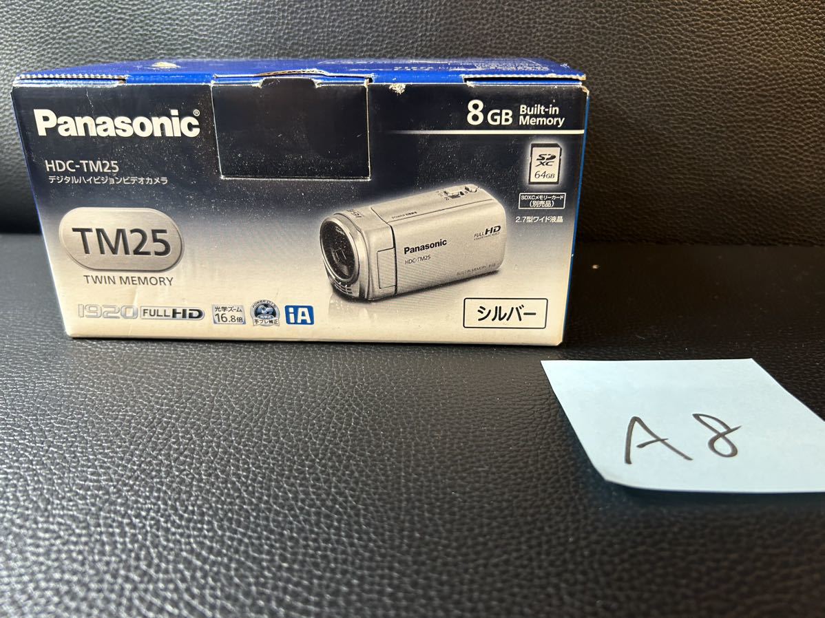 美品 Panasonic パナソニック HDC-TM25 レッド 極美品Panasonic 【公式