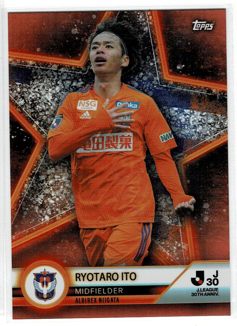 2023 Topps J.League 30th Anniv. 伊藤涼太郎 赤パラレル /5