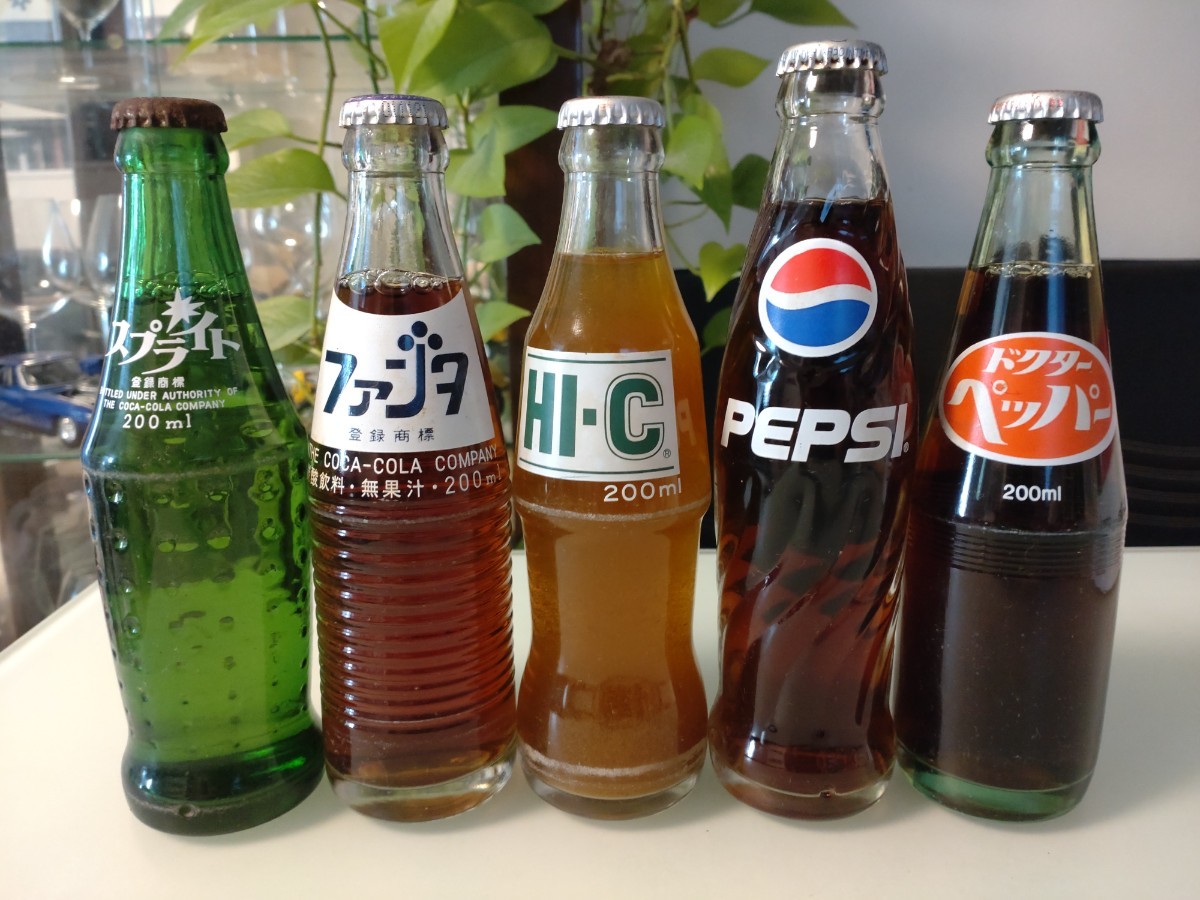 昭和レトロ ペプシ ファンタ スプライト ドクターペッパー HI-C 中身
