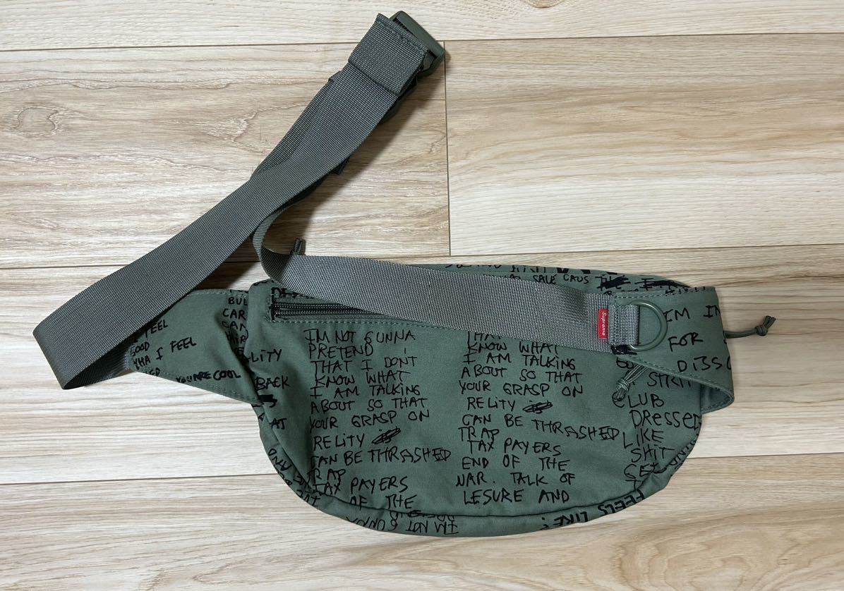 Supreme Field Waist Bag Olive Gonz
