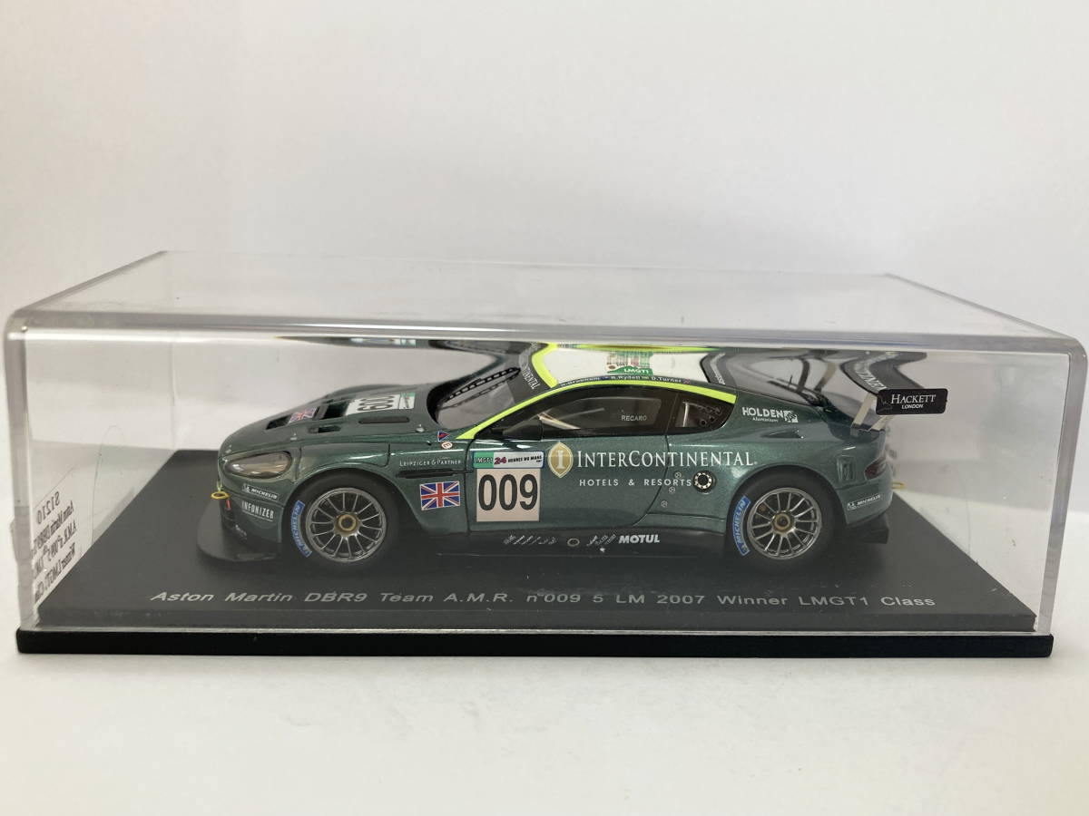 1/43 Spark Aston Martin DBR9 Team A.M.R. #009 5th 2007 Le Mans