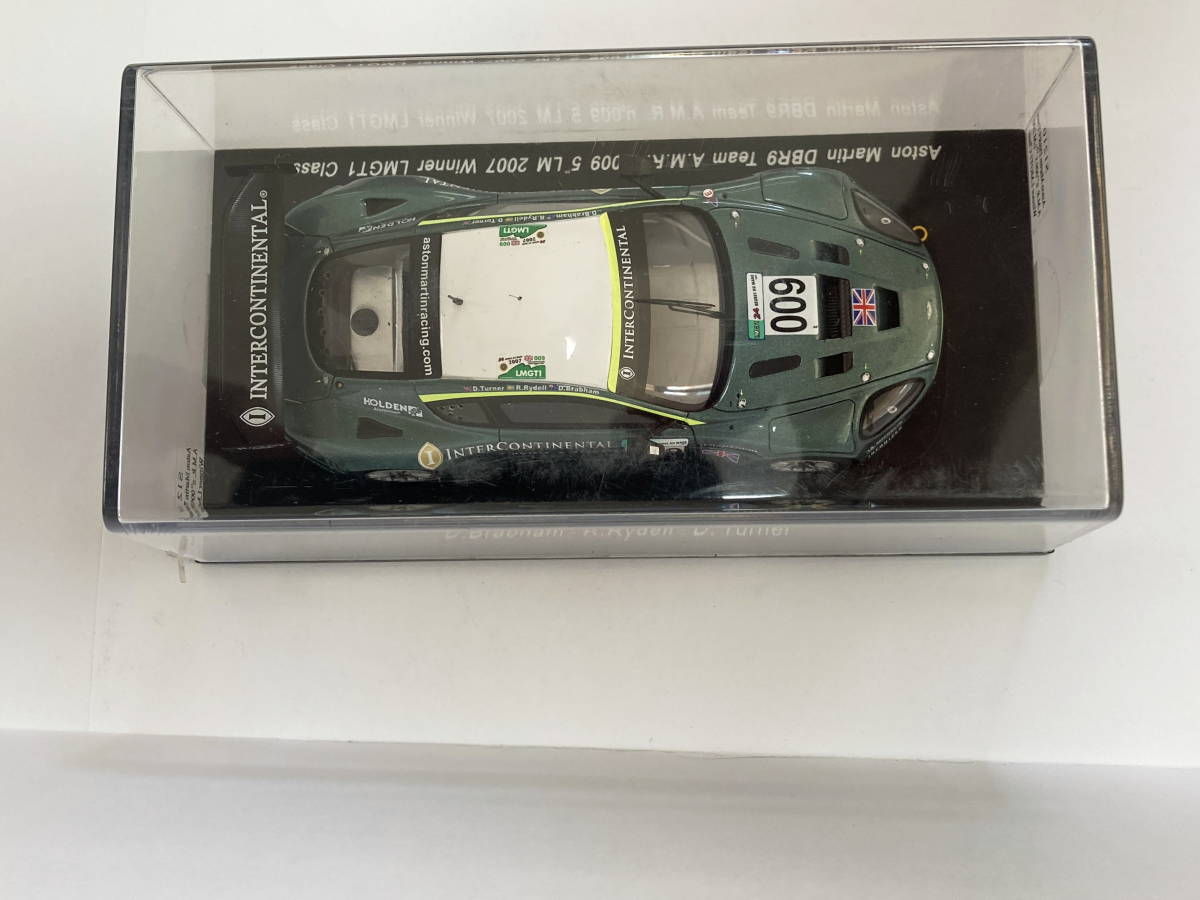 1/43 Spark Aston Martin DBR9 Team A.M.R. #009 5th 2007 Le Mans