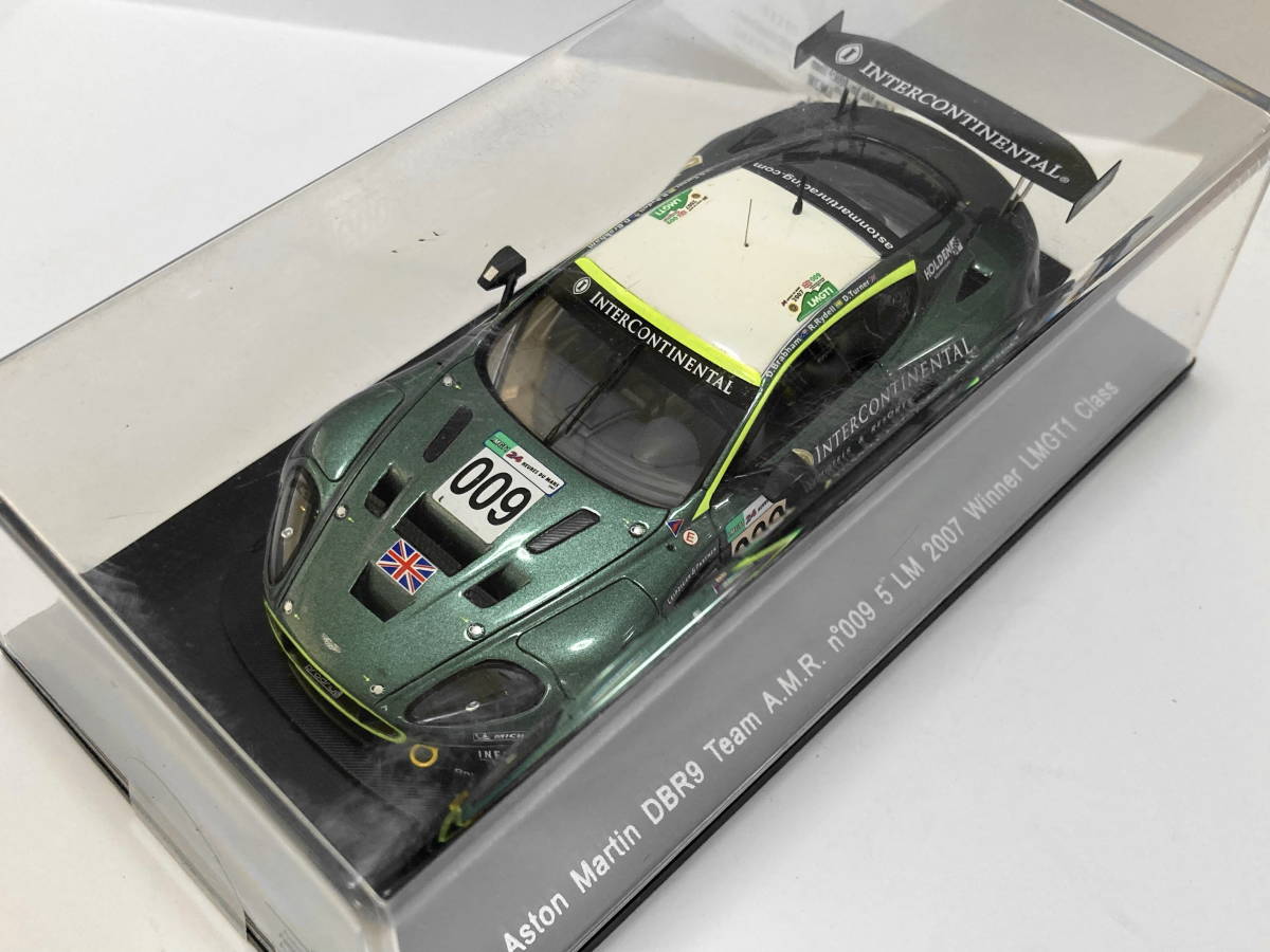 1/43 Spark Aston Martin DBR9 Team A.M.R. #009 5th 2007 Le Mans