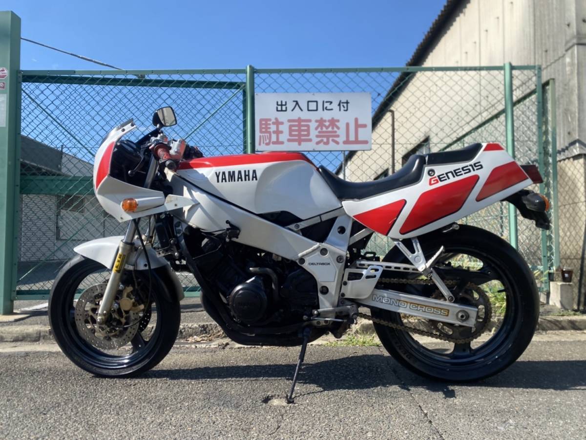 ヤマハ FZR400 1WG 13945㎞ エンジン実働 S62年 絶版車 旧車 検査R6年9