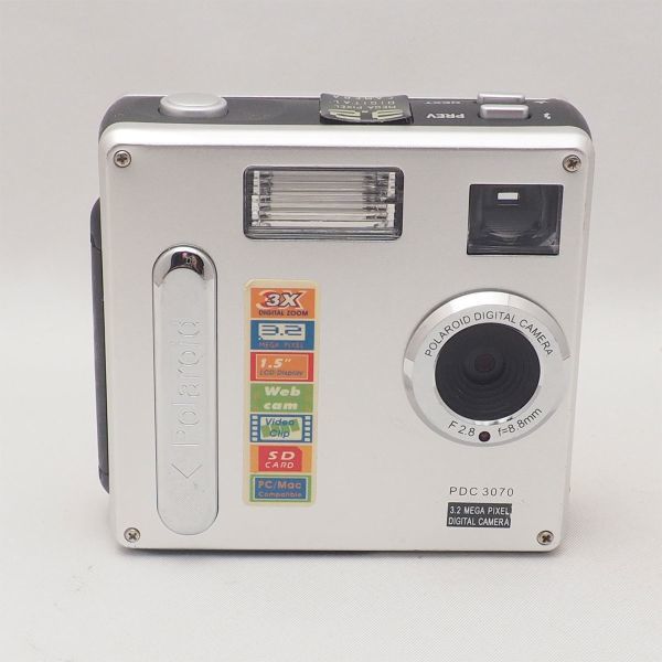 美品 ポラロイド PDC3070 本体のみ 単4電池 デジカメ Polaroid 管16047 
