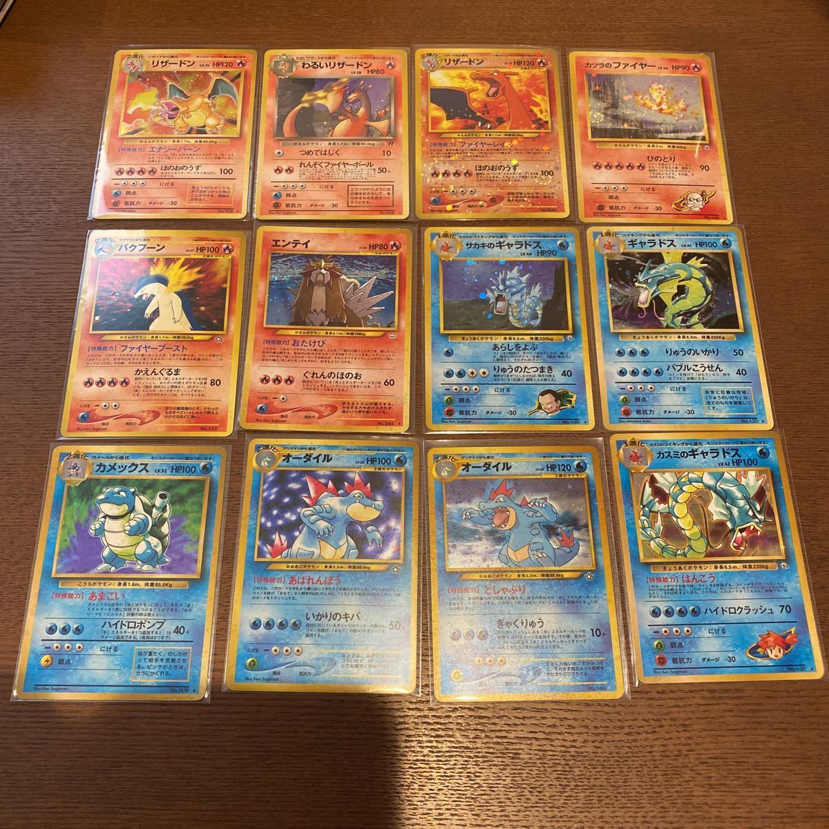 ポケモンカード　旧裏　まとめ売り　カードBOX付 107種 旧裏 ダブり無し ノーマル ポケモンカード まとめ