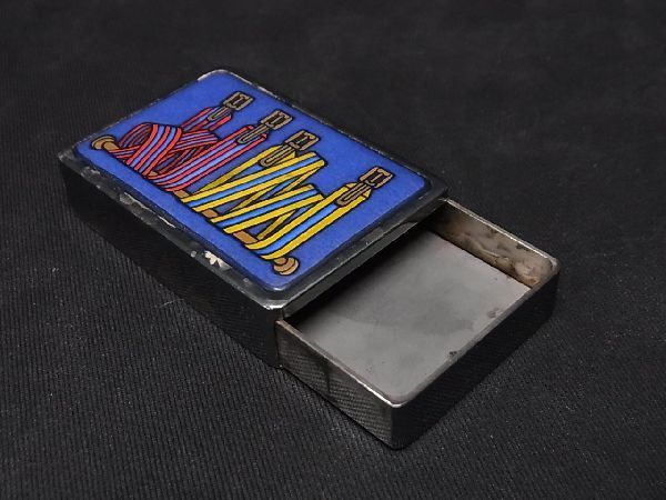 エルメス HERMES ピルケース マルチケース SV金具 ピルケース」の落札