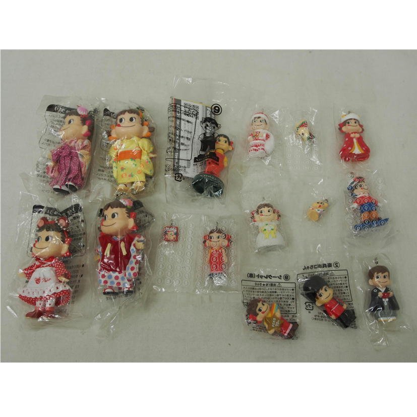 1円【一般中古】FUJIYA 不二家/ペコちゃん ポコちゃん ぬいぐるみ