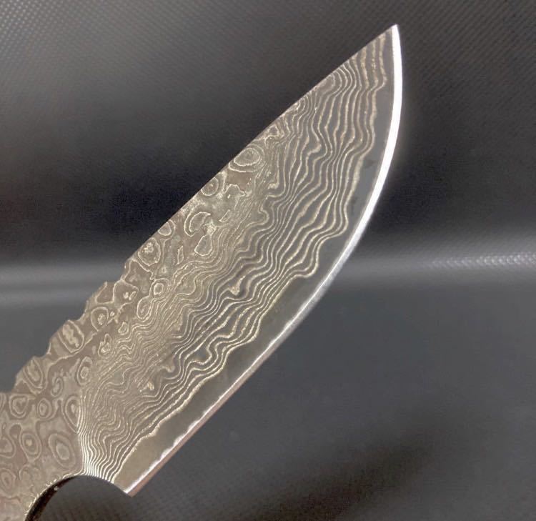 ［特売品］本物 VG10ダマスカス鋼 ナイフブランク 刃材 鋼材 ナイフメイキング DIY カスタムナイフ 割込 Damascus ハンドメイド