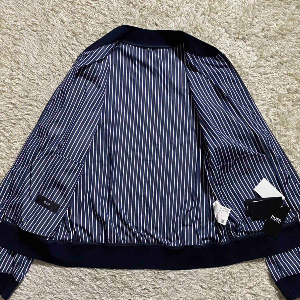 新品未使用品◎ ヒューゴボス 『大人の高級感』 HUGO BOSS ブルゾン 