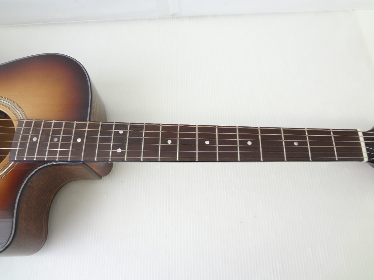 エレアコ□ギルド GUILD□OM-260CE DELUXE BURL□未使用品ですが若干