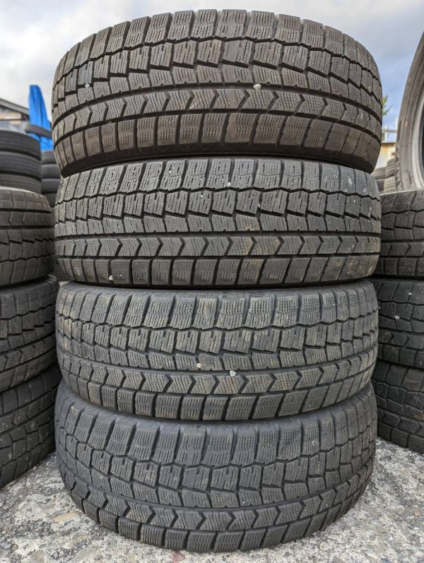 ☆送料無料☆ 195/65R15 2022年製 8分山 ダンロップ WINTERMAXX WM02 4