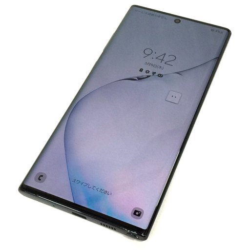 docomo SC-01M Galaxy Note10+ 完動品 SAMSUNG 携帯電話