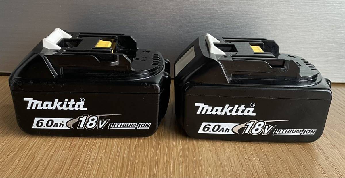 フル充電・動作確認済み・2個まとめて】 makita/マキタ 純正バッテリ 