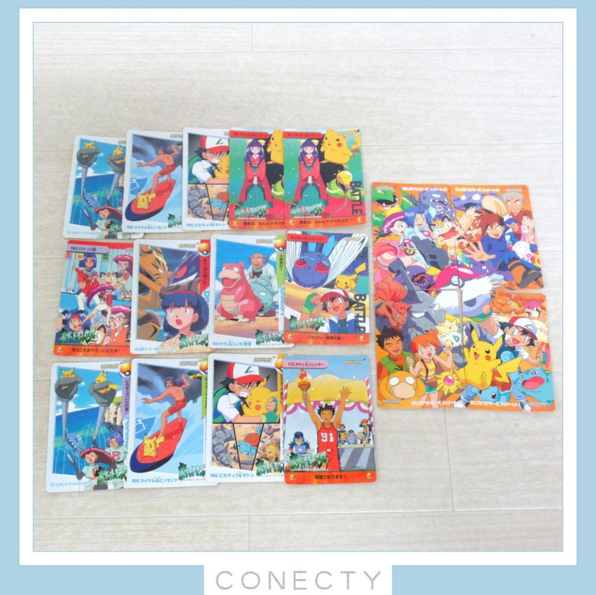 良品 当時物 ポケモン カードダス アニメコレクション 82枚セット