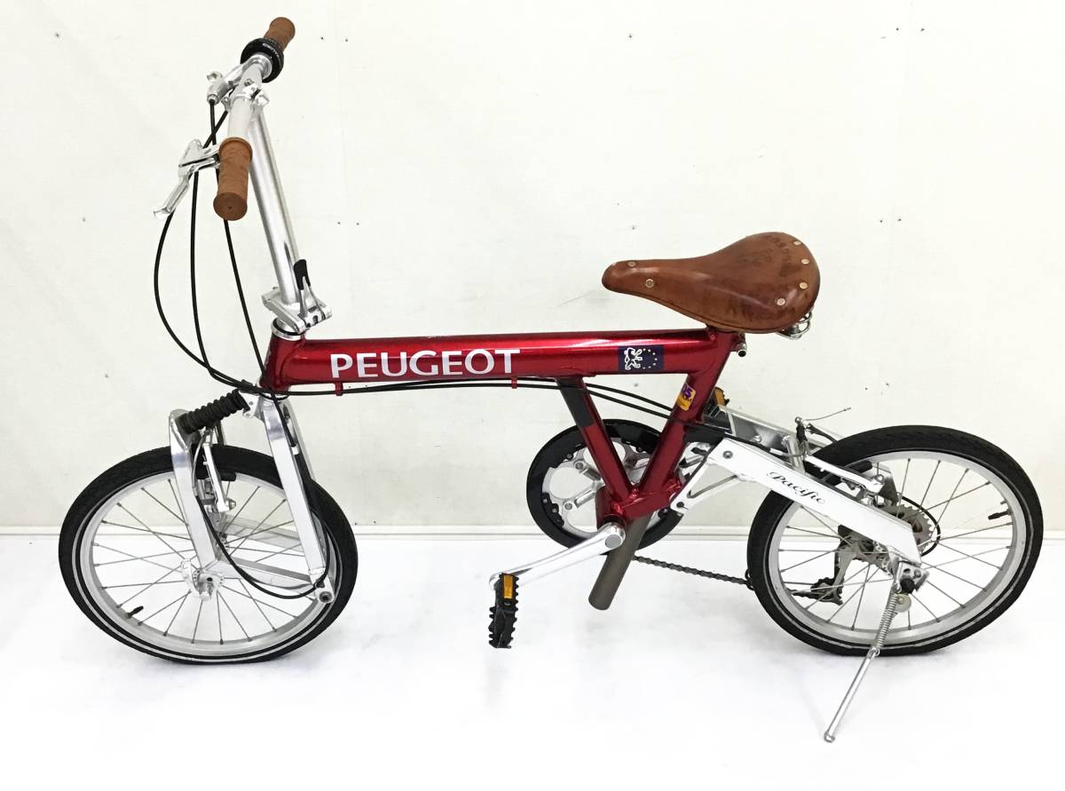 PEUGEOT PACIFIC 7005 折りたたみ自転車 サイクリング スポーツ 本体 車体 CYCLES パシフィック プジョー