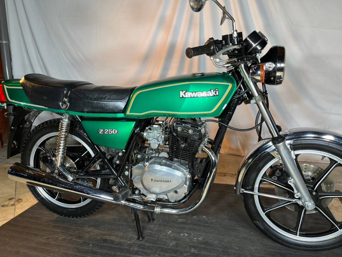 希少Z250FT 純正MKⅡスタイル!! カワサキ KAWASAKI 登録簡単♪ エンジン実働 動画あり 旧車絶版車 Z400FX Z500FX Z750FX Z1000 MK2