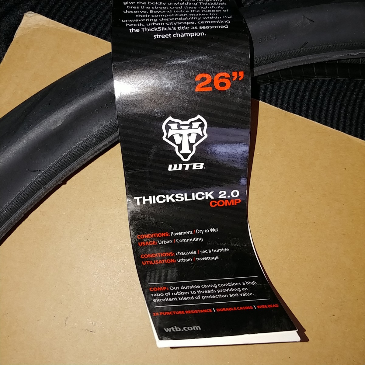 新品!! THICKSLICK COMP 26'' 2.0 2本