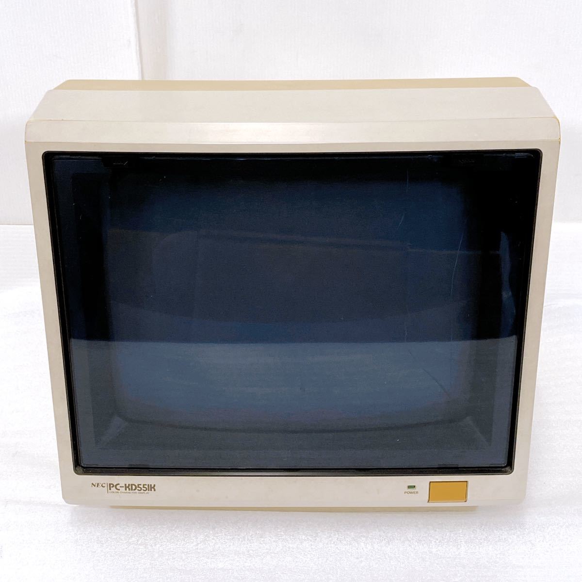 PC-8801mkⅡSR+ KD551K 中古品 ☆レトロPCモニター/ディスプレイ☆ NEC PC-KD551K PC-9801 PC-8801