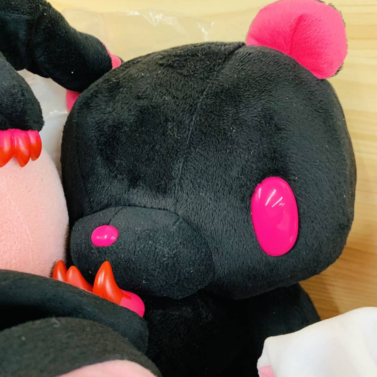 チャックスGP 汎用うさぎ ピンク 悪魔型うさぎマスコット チャックスGP 汎用うさぎ ピンク 悪魔型うさぎマスコット キーホルダー