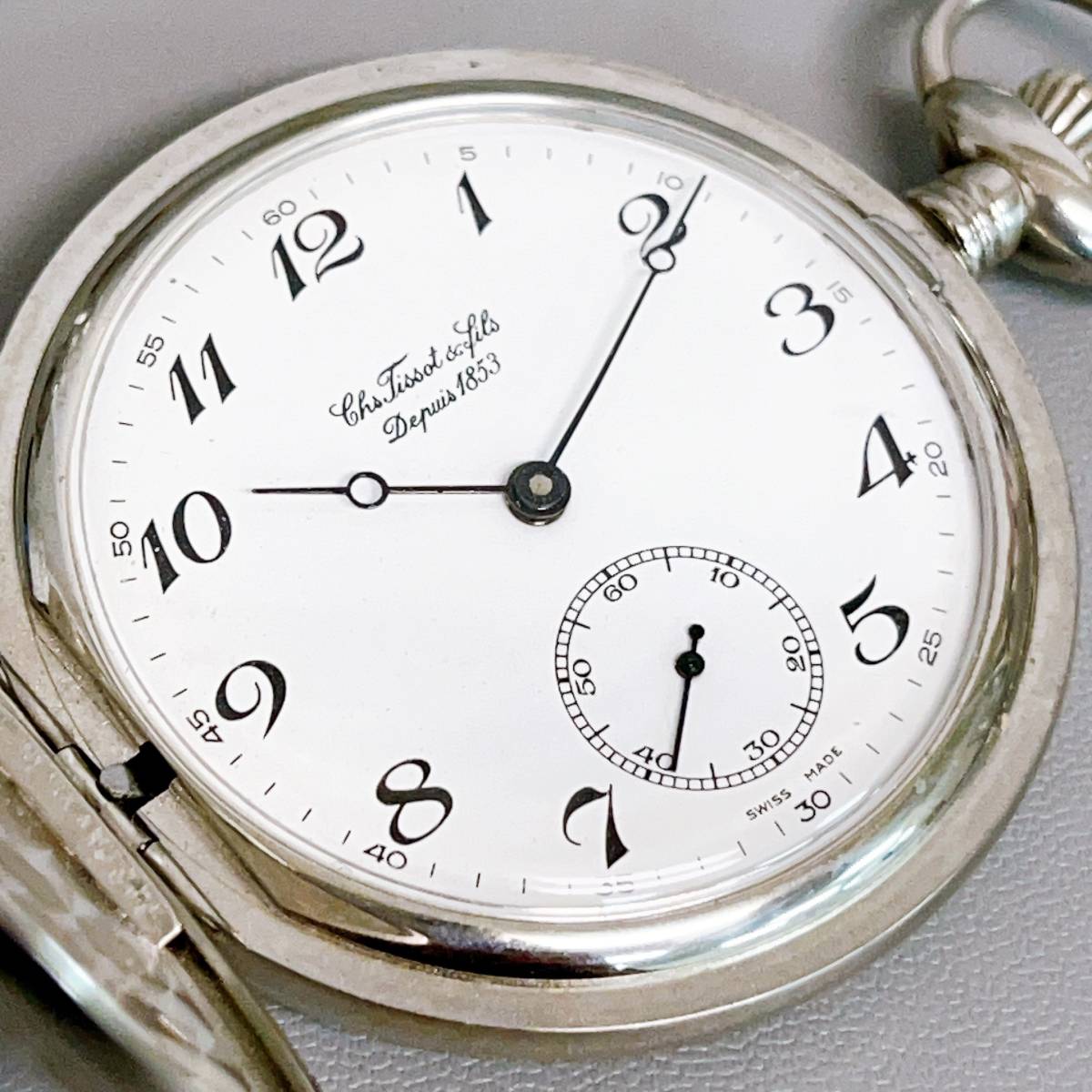 美品】Tissot & Fils Depuis 1853 懐中時計（TISSOT ティソ Chs Tissot 
