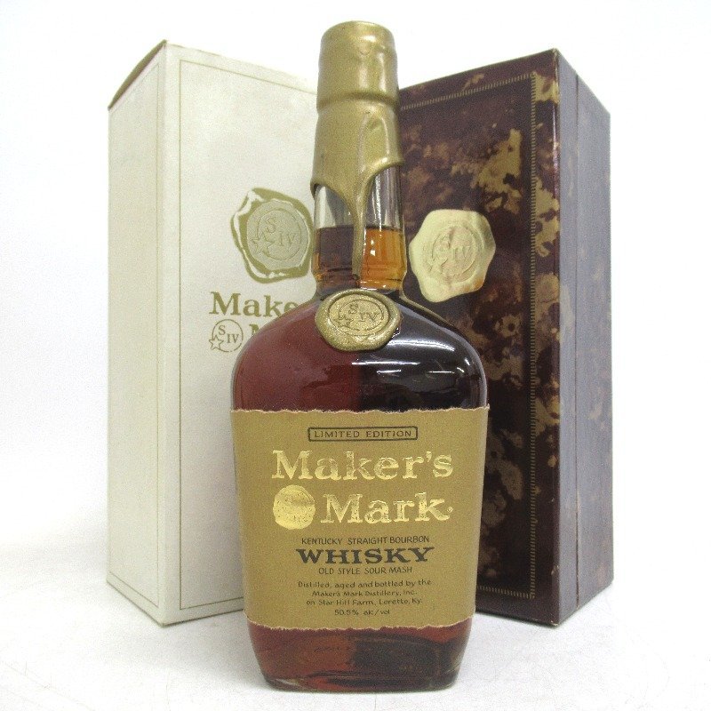 ウイスキー メーカーズマーク ゴールドトップ リミテッドエディション