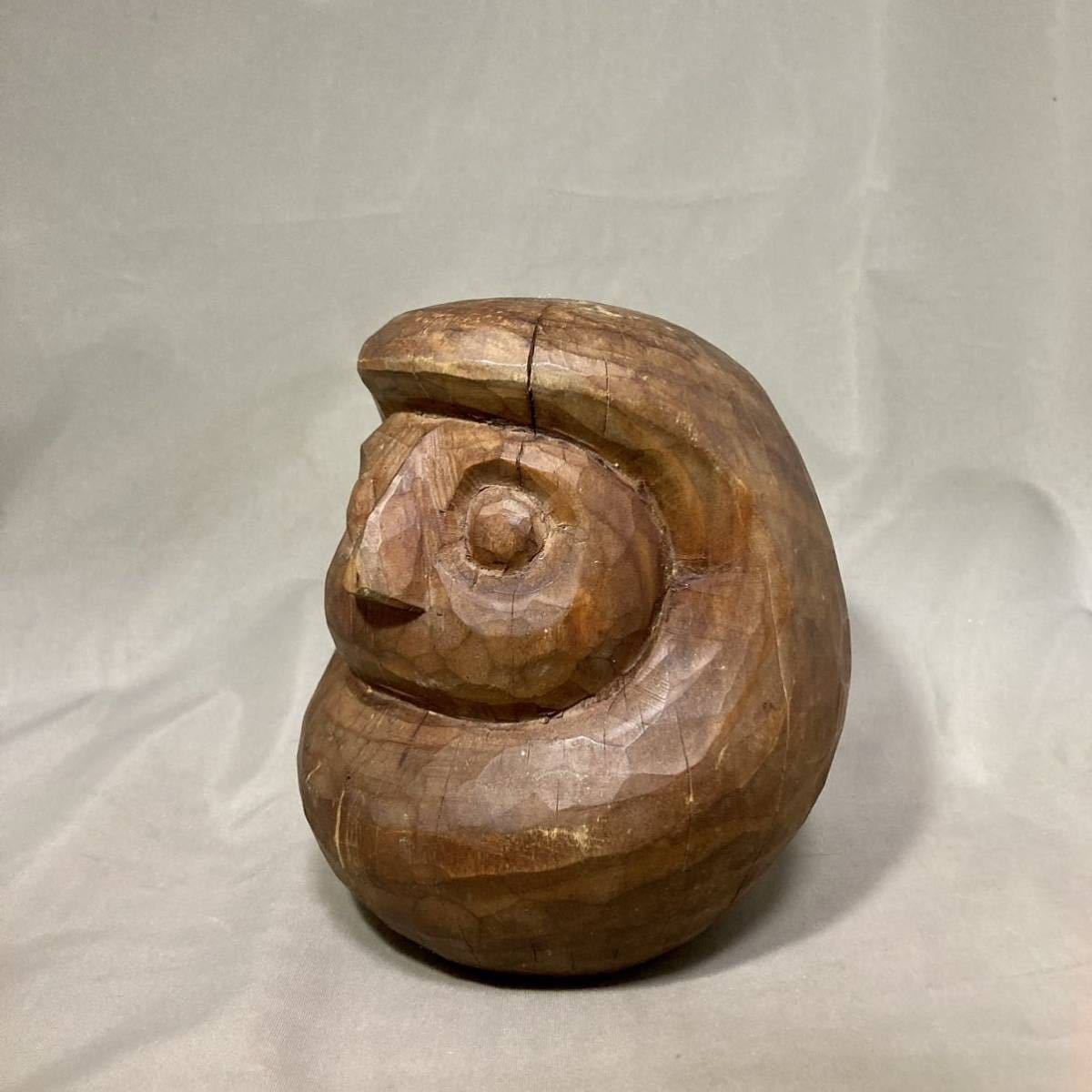 だるま 木型 骨董 張子 オブジェ 置物 アンティーク ダルマ 木型 張子