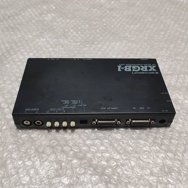 マイコンソフトXRGB-1 アップ・スキャンコンバーター・ユニット