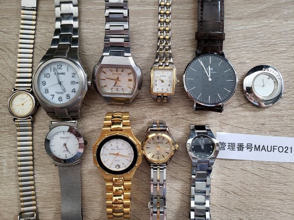 Kちな0352 ジャンク品 CASADEI キースバリー 腕時計 本革/ステンレス