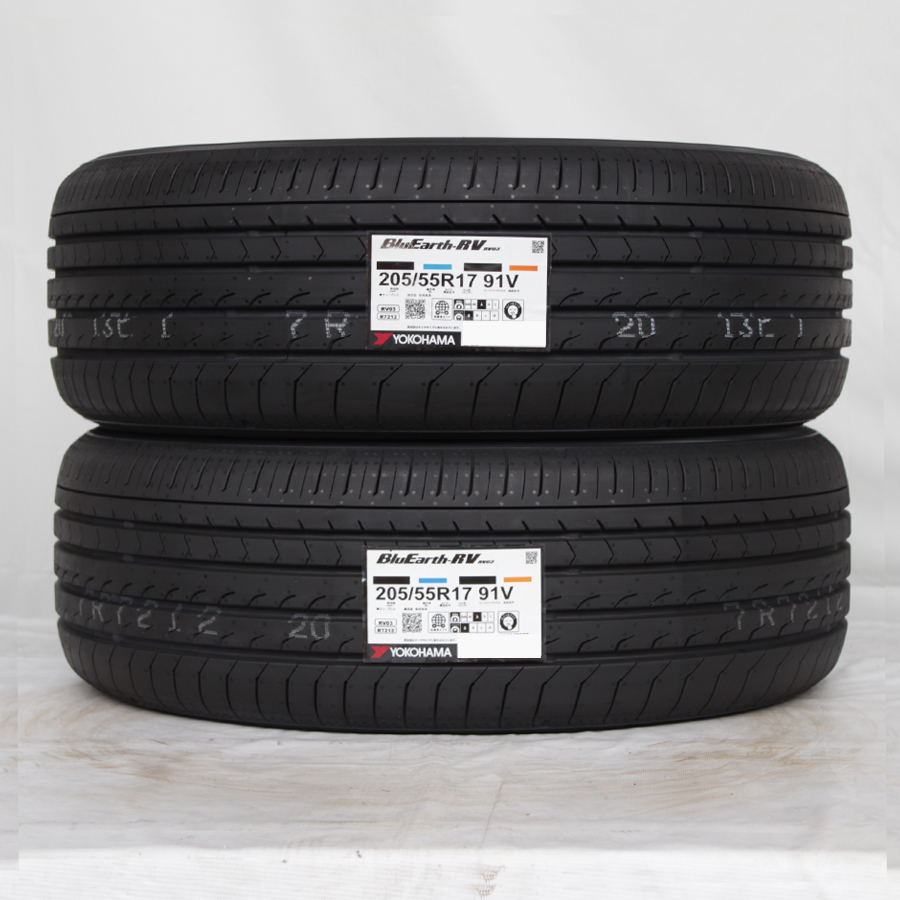 205/55R17 91V YOKOHAMA ヨコハマ ブルーアース BLUEARTH-RV RV03 23年製 正規品 送料無料 2本税込 29，200 より 2