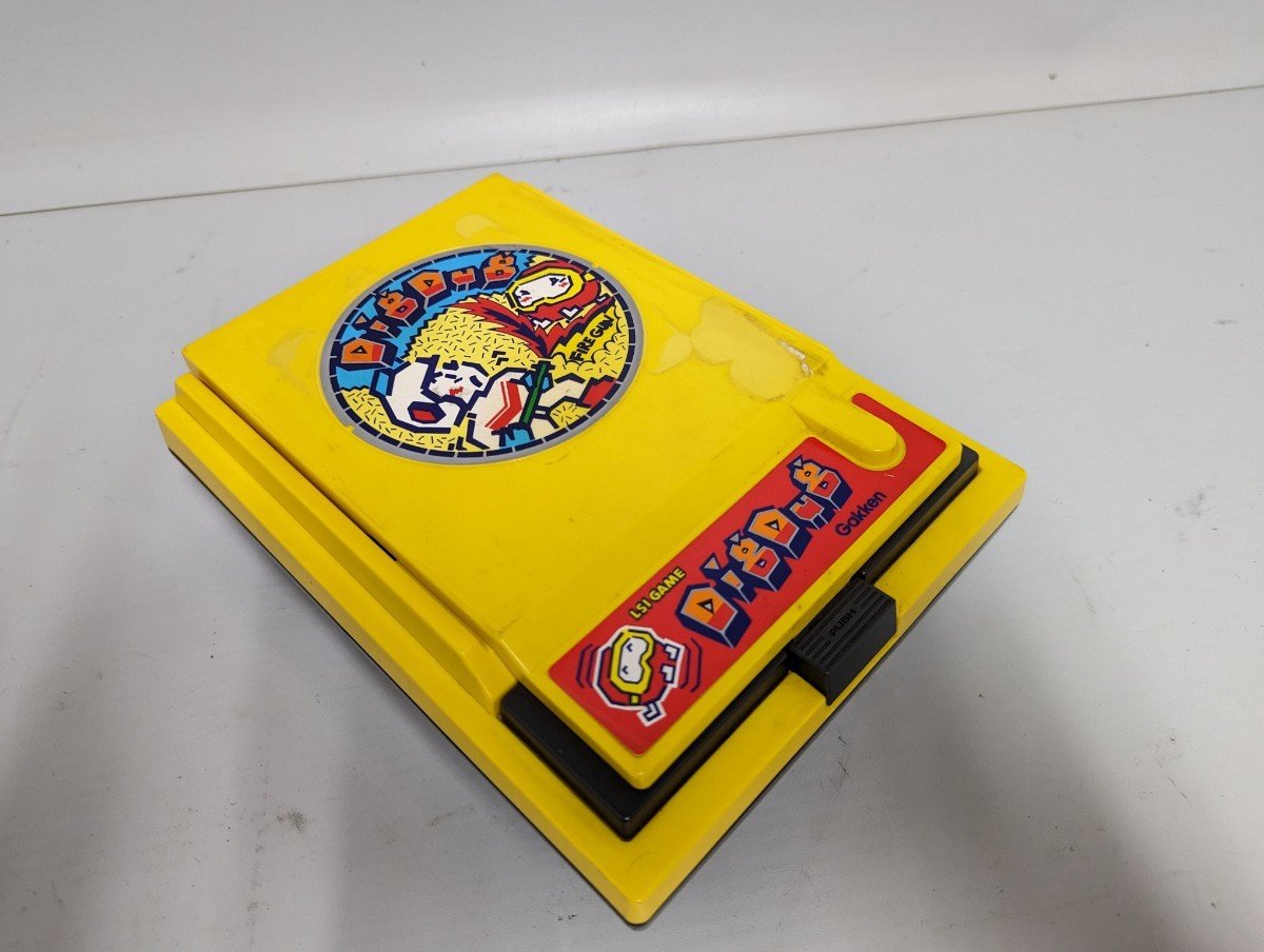 ディグダグ 学研 ナムコ LSI GAME LSIゲーム 動作OK 電池 箱付き 公式