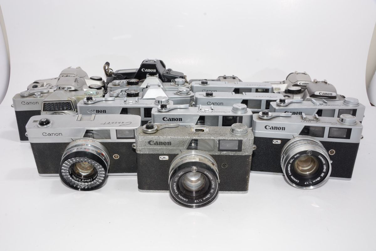 Canon AE-1 Ptongam New FD 50mm F1.8 ジャンク Canon AE1 + FD 50mm