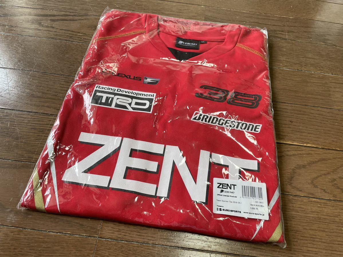 TRD ZENT Tシャツ サイズXL 新品未使用未開封品