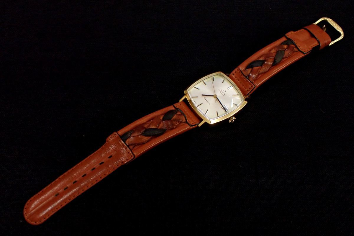 △腕時計63 OMEGA GENEVE AUTOMATIC オメガ ジュネーブ△動作品/自動 