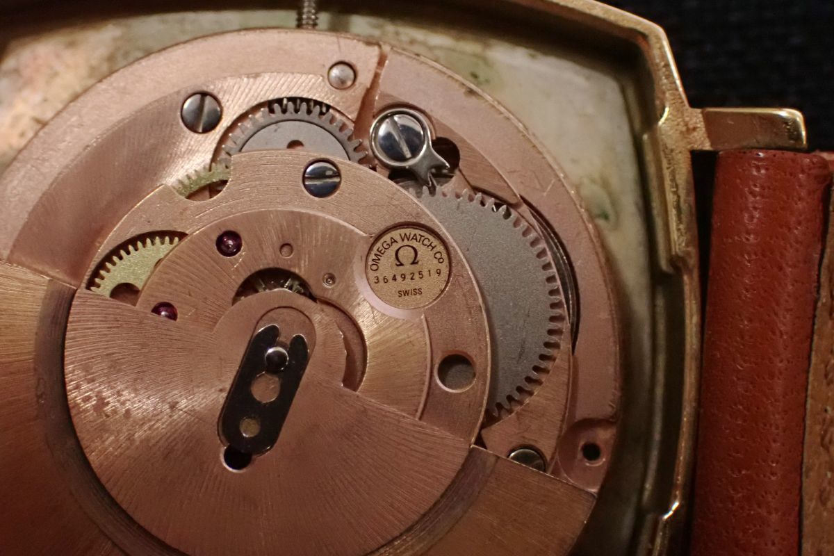 △腕時計63 OMEGA GENEVE AUTOMATIC オメガ ジュネーブ△動作品/自動 