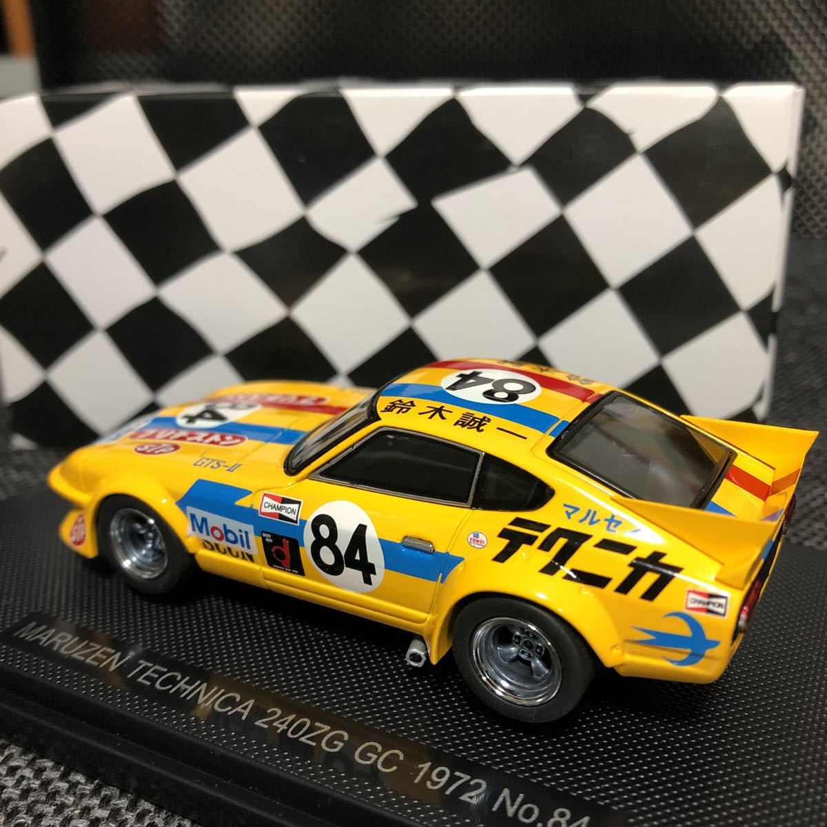 エブロ マルゼン テクニカ 240ZG GC 1972 1/43 エブロ 1/43 MARUZEN TECHNICA 240ZG GC 1972 #84 マルゼン テクニカ