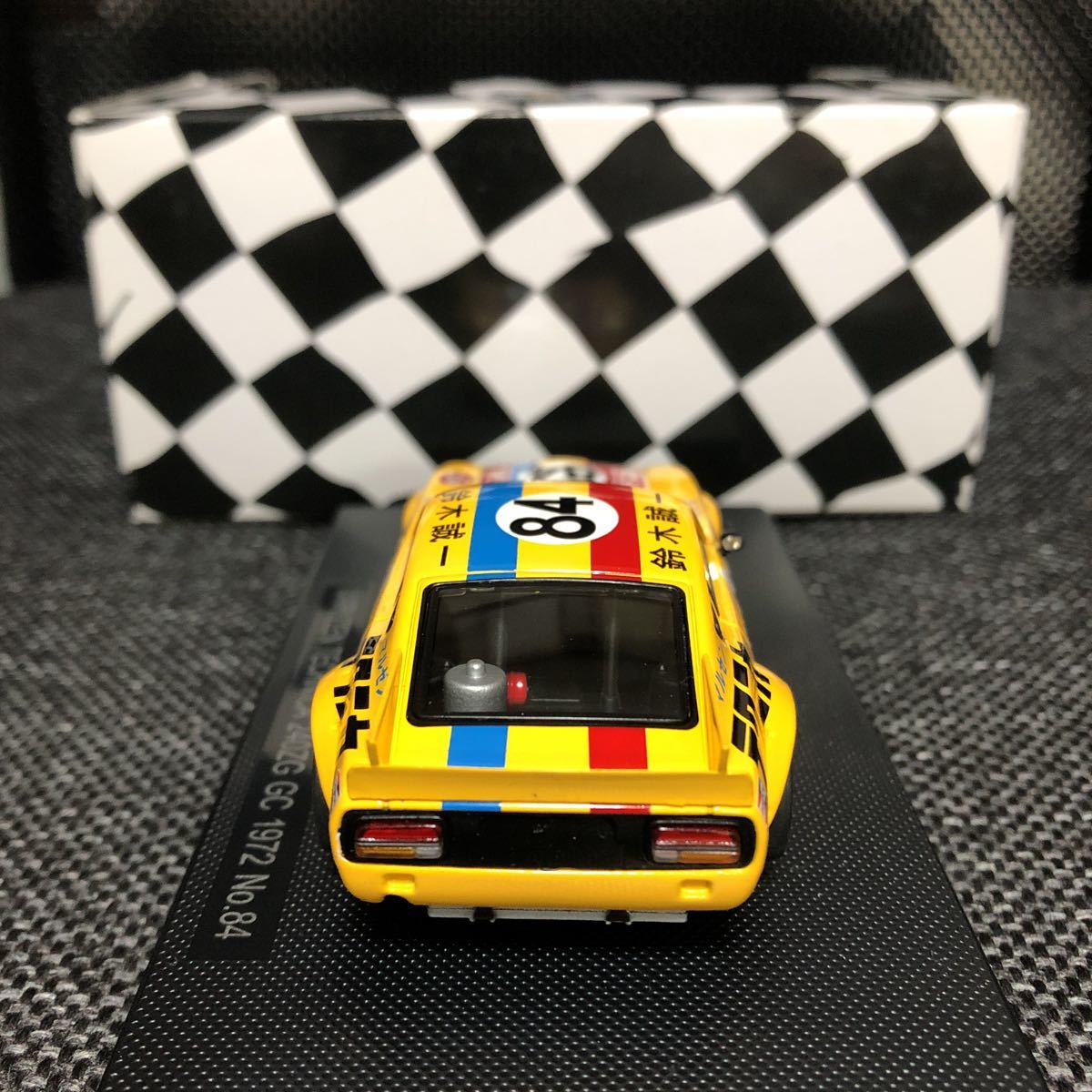 エブロ 1/43 MARUZEN TECHNICA 240ZG GC 1972 #84 マルゼン テクニカ