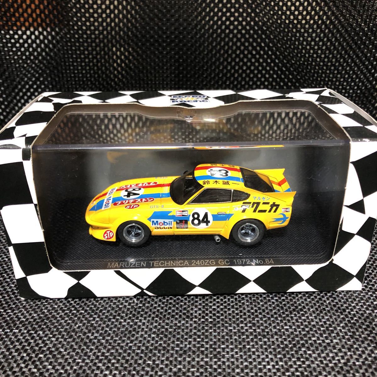 エブロ 1/43 MARUZEN TECHNICA 240ZG GC 1972 #84 マルゼン テクニカ