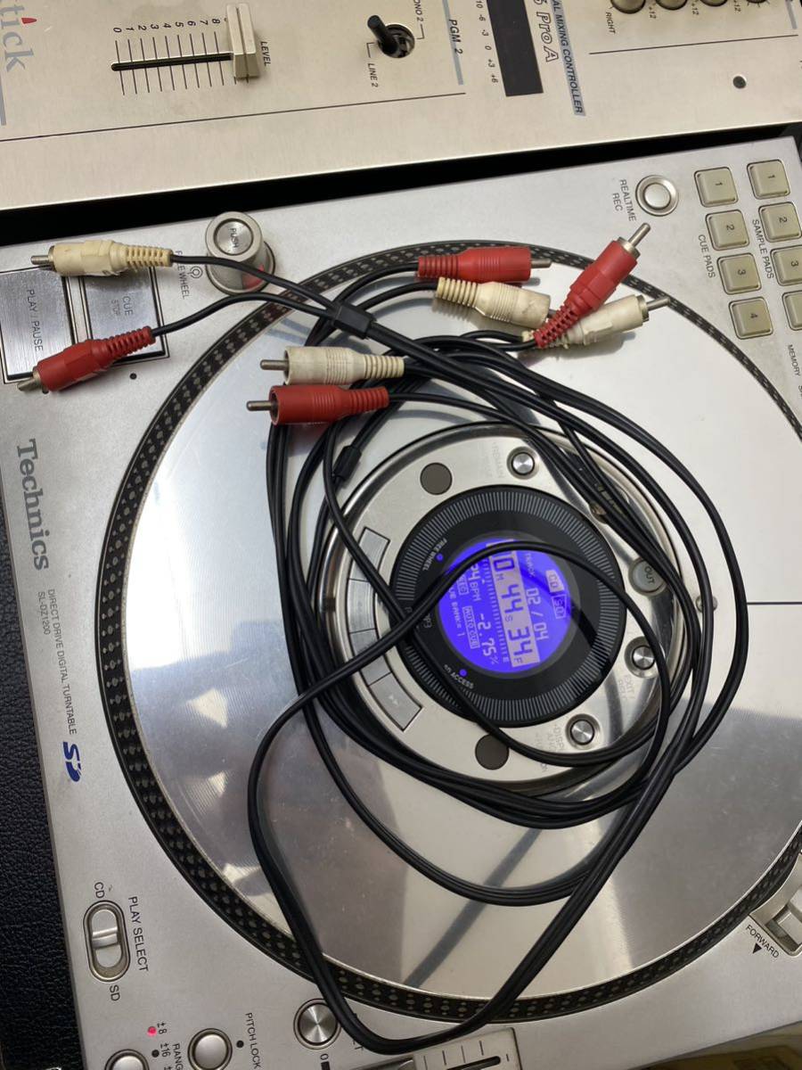 1円スタート!! 中古 Technics CDJ SL-DZ1200 2台セット DJ機器 