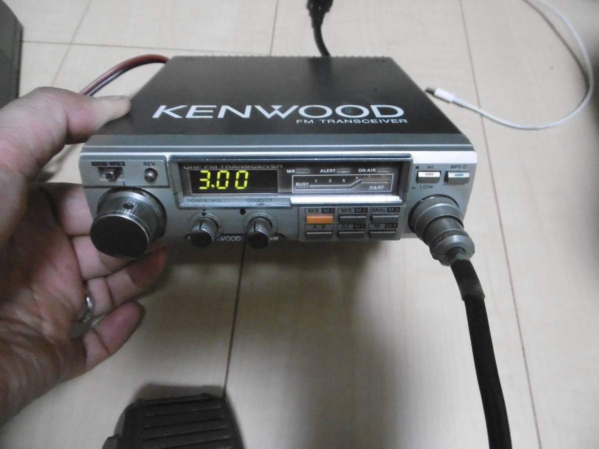 kenwood tm401 トランシーバー アマチュア無線 電源入確認 ケンウッド