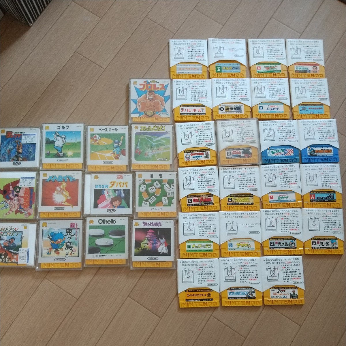【赤字超特価，100%新品】 ファミコン ディスクシステム ソフト 37本セット まとめ ジャンク(アクション)｜売買されたオークション情報、yahooの商品情報をアーカイブ公開 - オークファン タイトル