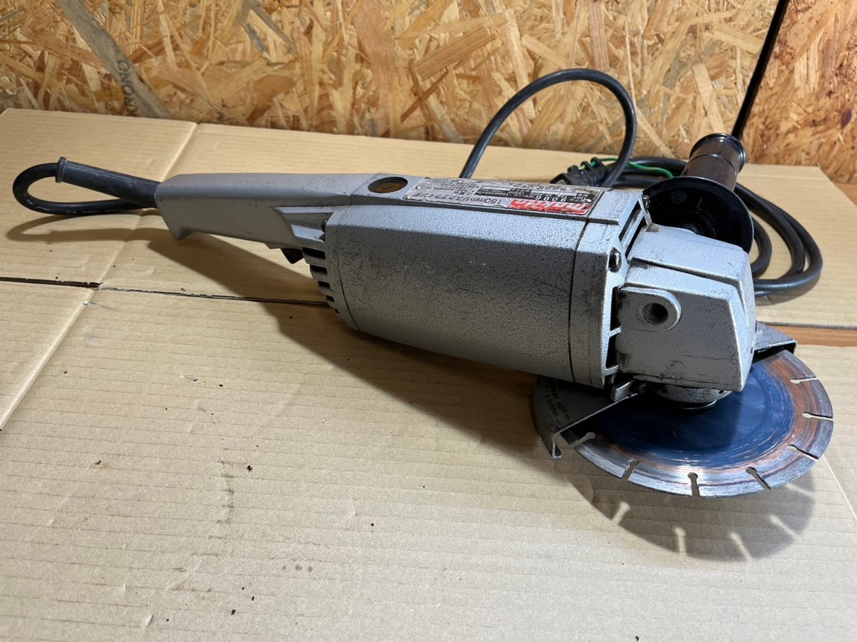 ○ makita マキタ 150mm ディスクグラインダー model:9006 交換工具