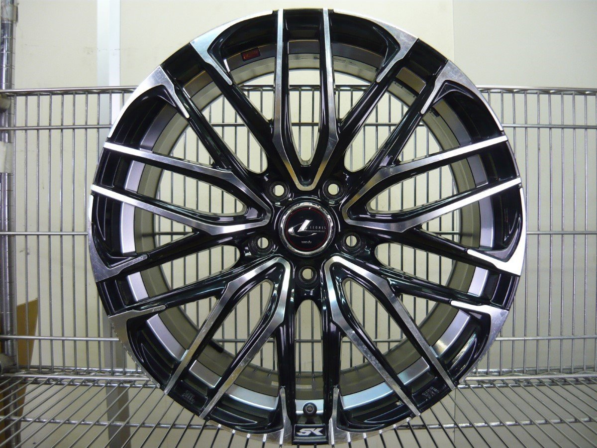 【1円開始】ウェッズ レオニスSK▼18インチ8Jインセット42 5穴PCD114.3●ホイール4本セット●手渡し可！●Weds クラウン●(wW442 レオニス SK | レオニスsk18インチ」の人気商品一覧・価格比較 レオニスsk アルミ