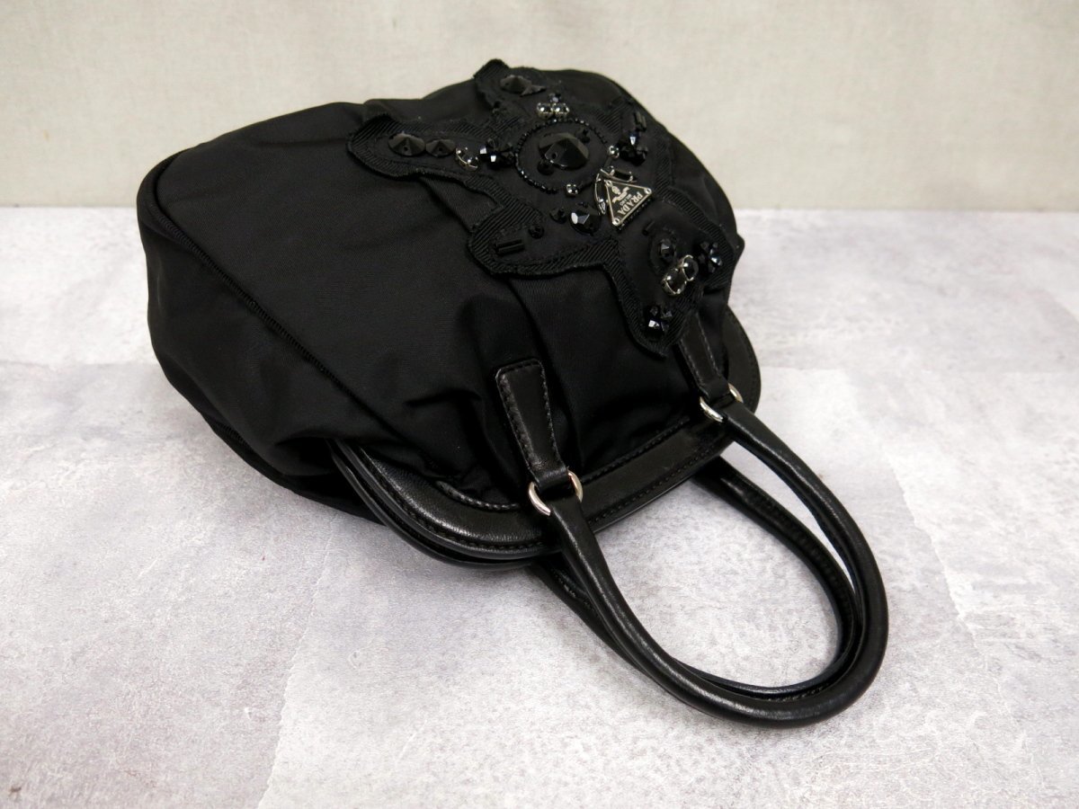 ○超美品○PRADA プラダ○ポコノ ナイロン レザー 本革○リュック 
