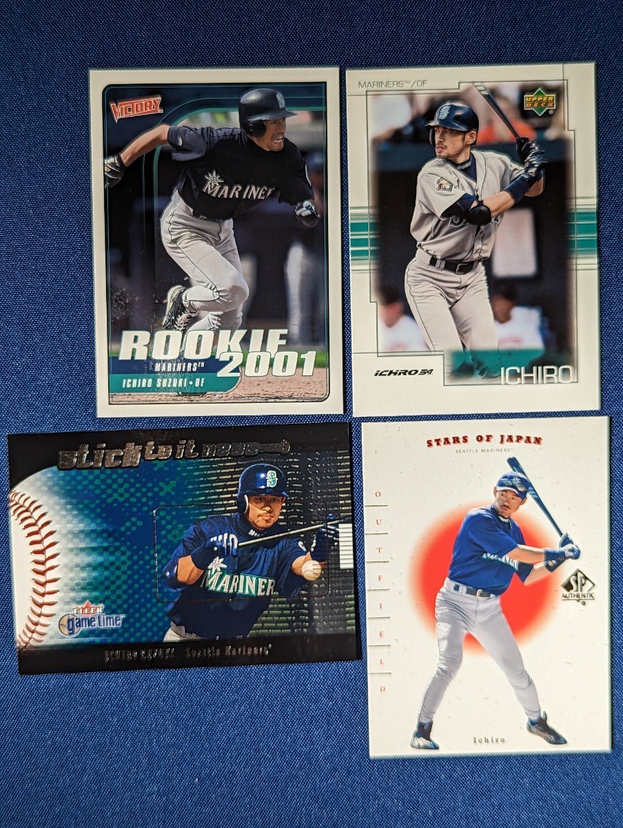イチロー選手 MLB マリナーズ ルーキーカード 4種類（UPPERDECK FLEER 