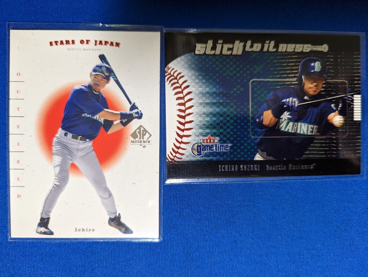 イチロー選手 MLB マリナーズ ルーキーカード 4種類（UPPERDECK FLEER 