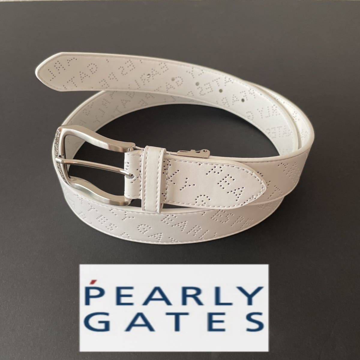 新品 国内正規品 pearly gates パーリーゲイツ ベルト シンプル 押し