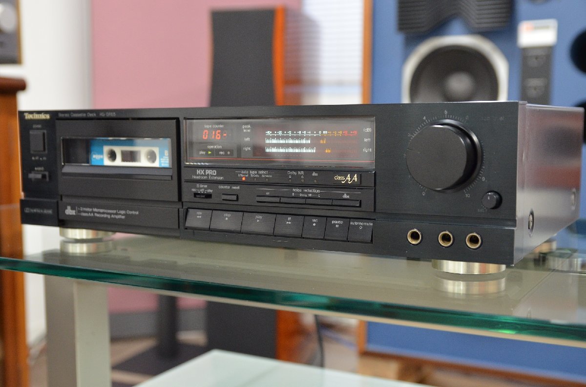 RS-B605 Technics カセットデッキ テクニクス メンテ済⁄動作確認済