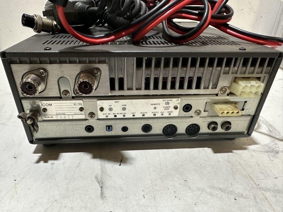ICOM IC-726S トランシーバー 本体 Yahoo!オークション -「ic-726s」の
